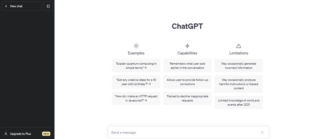 chatgpt-interface